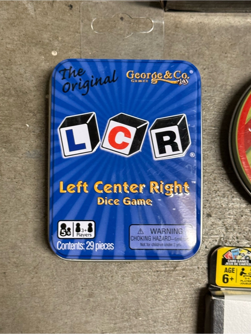 NEW Games!  Ring toss, LCR, Brain Teasers, Sorry, UNO, Simon, Yam Slam - Picture 7 of 16